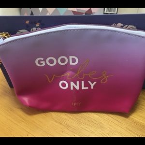 Beauty bag w/ at least 4 surprise makeup samples